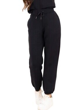 Spanx Air Essentials Sweatpant Joggers Travel Black Plus Size 2X (Fits 22-24 US)